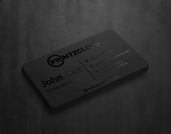 Spot UV Visiting Card
